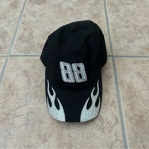 Chase Authentics Black Cap with Silver Accents